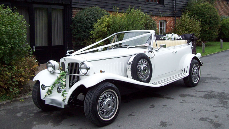 Banbury Beauford Wedding Car