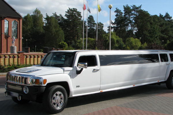 Corby White Hummer Limo