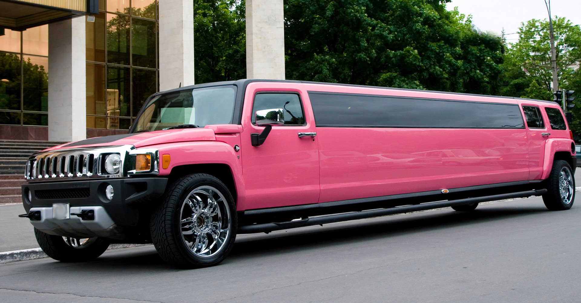 Limo Hire Pink Hummer